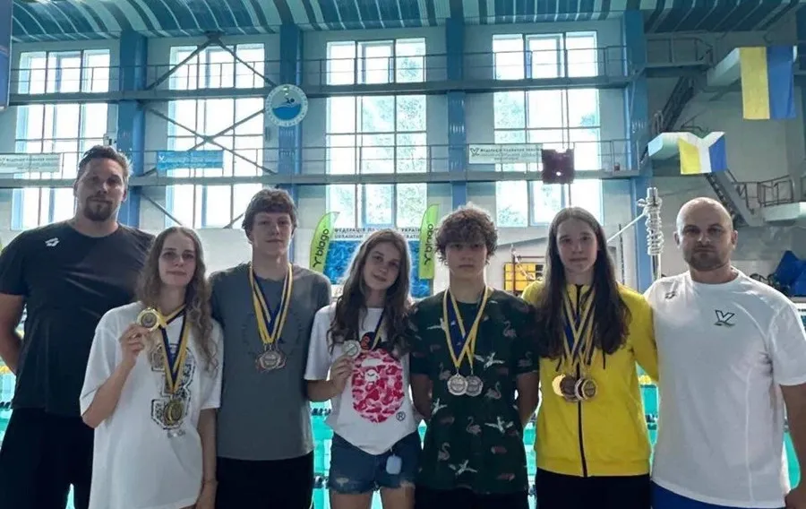 Полтавці здобули 17 медалей на чемпіонаті України з плавання