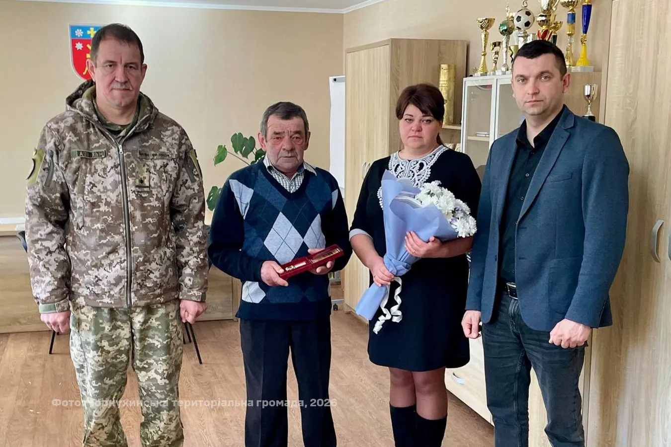 Батьку полеглого воїна з Полтавщини передали його орден