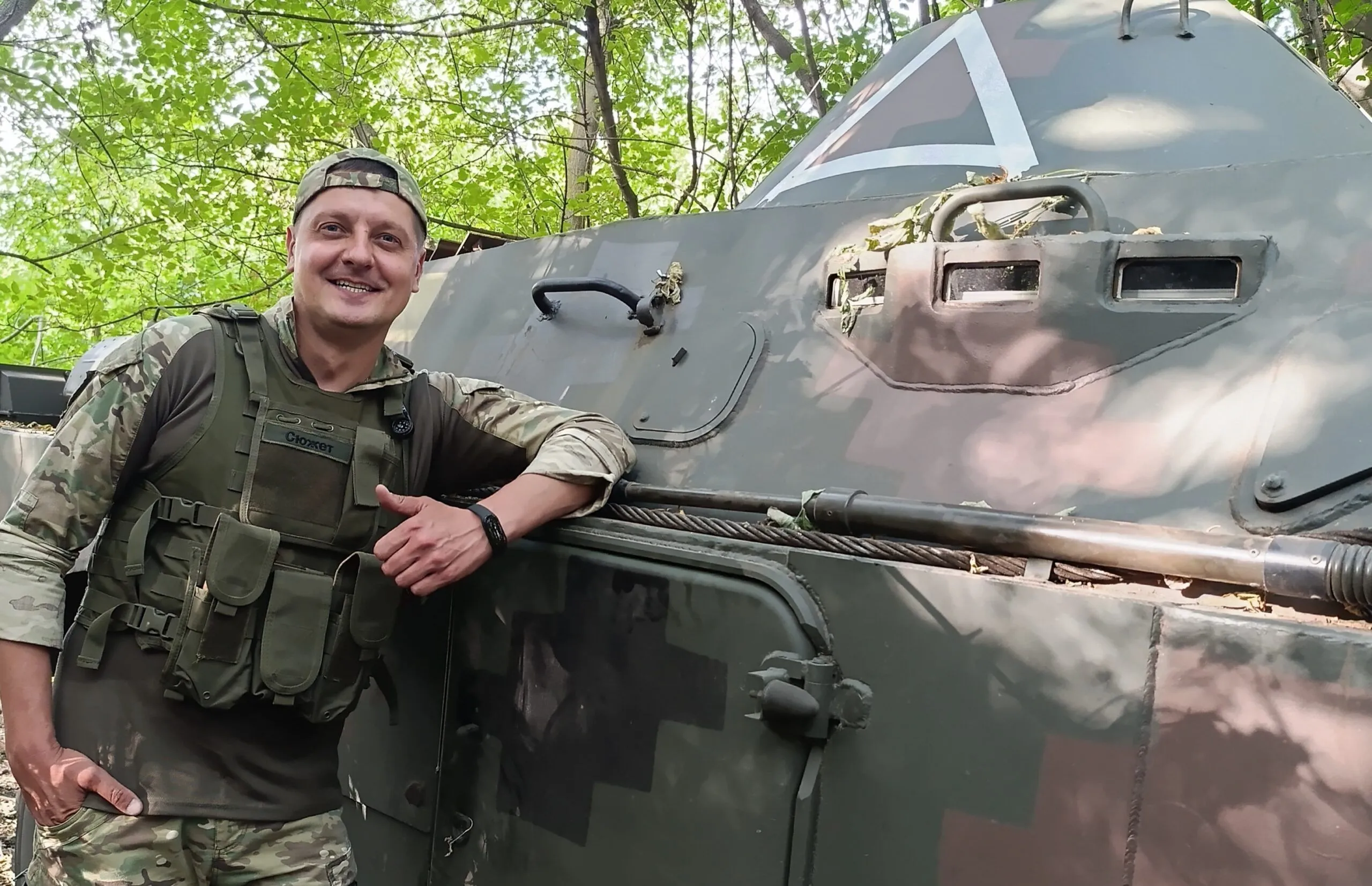 Бачив на власні очі: воєнний журналіст із Полтавської області розповів про ситуацію на Курщині та про що говорив із місцевими