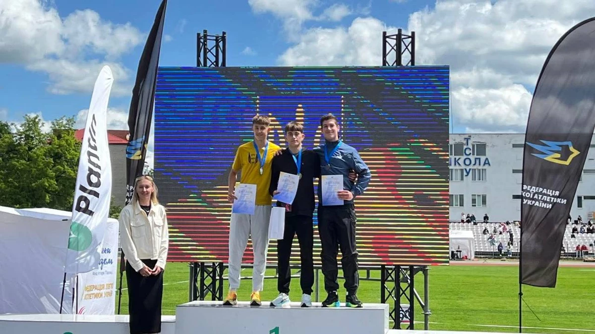 Спортсмен із Полтавщини став чемпіоном України у потрійному стрибку