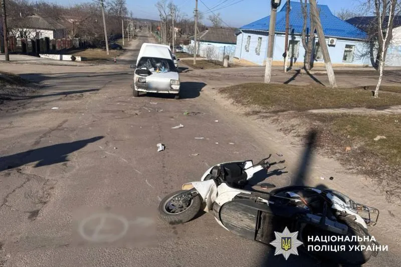 На Полтавщині в аварії постраждали жінка та дитина