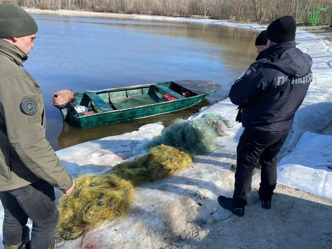 На Полтавщині виявили браконьєрський вилов риби 