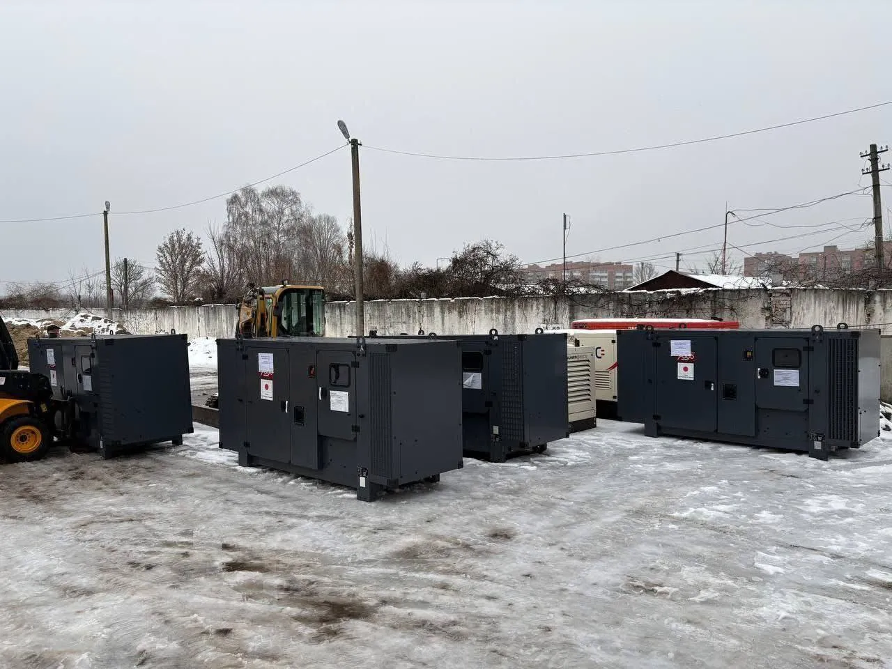 Полтавщина отримала чотири генератори для водоканалу