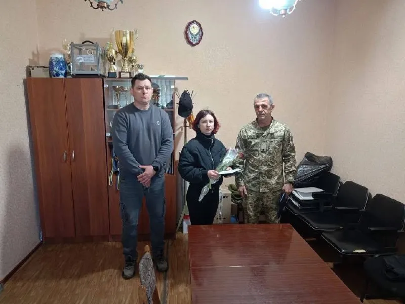 На Полтавщині родині загиблого воїна передали державні нагороди