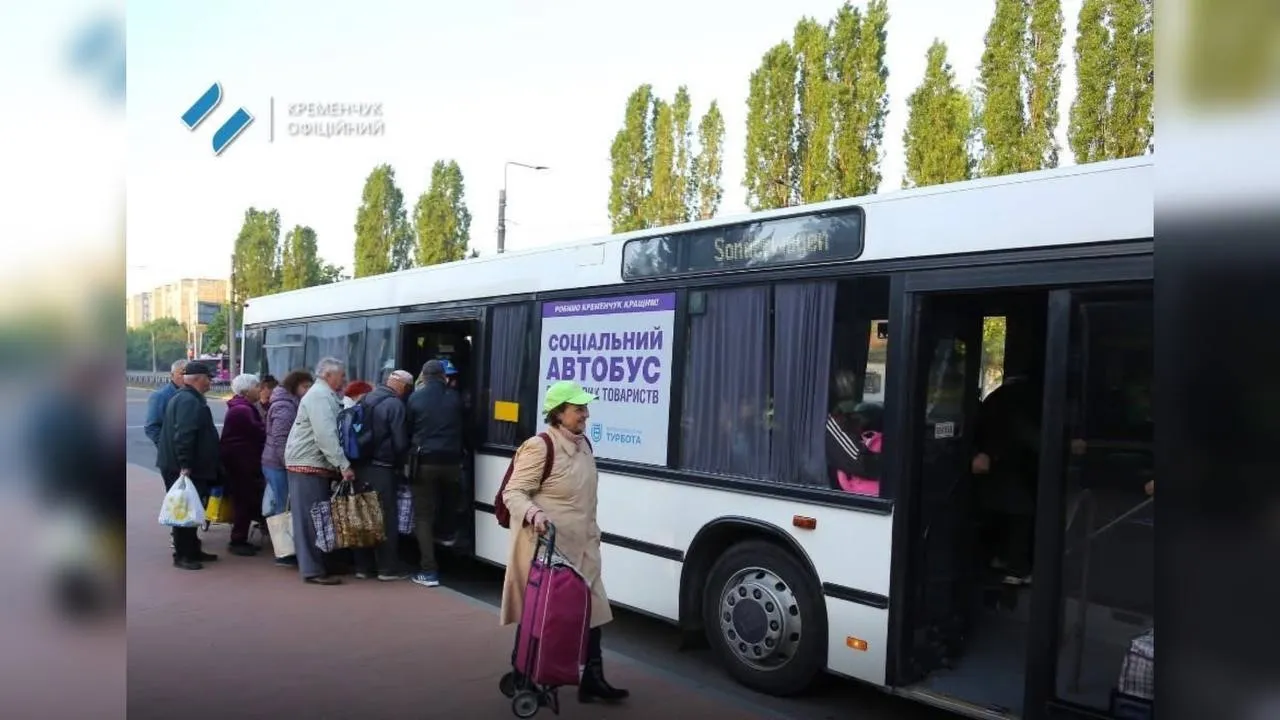 У Кременчуці запустять безкоштовні дачні автобуси