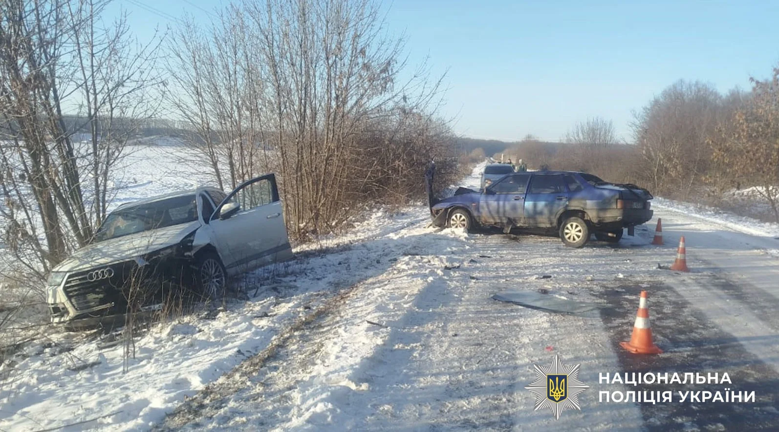 Від початку року в Полтавській області сталися 36 ДТП