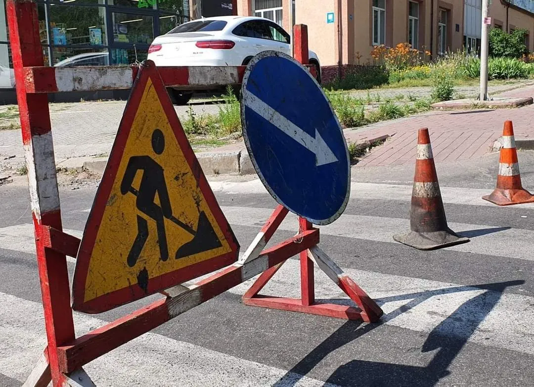 У Полтаві планують продовжити термін перекриття руху на одному з перехресть