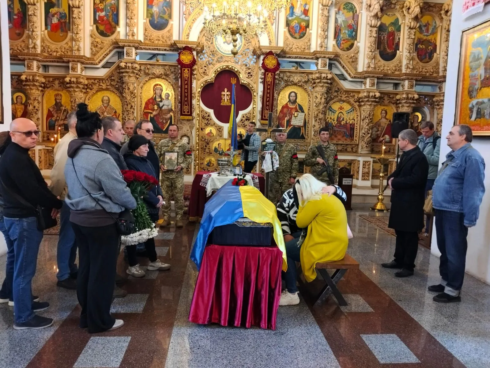 У Полтаві попрощалися з полеглим захисником