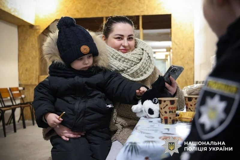 На Полтавщині в територіальних підрозділах поліції розмістили пункти обігріву