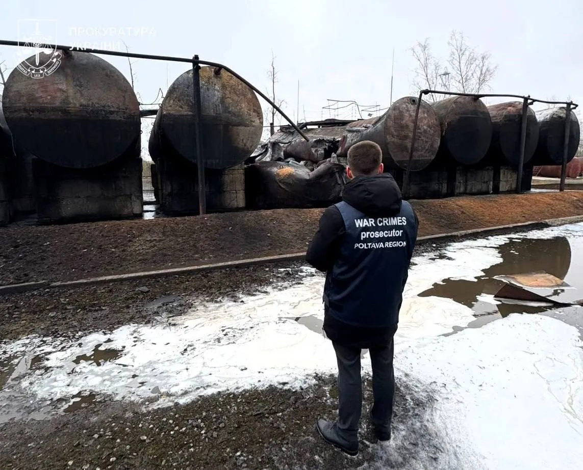 На Полтавщині через атаку дронів пошкоджене підприємство та приватні будинки