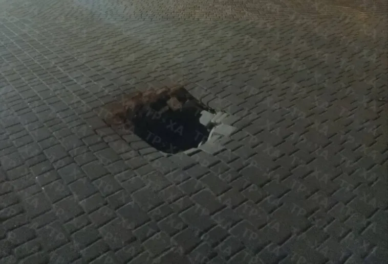 У Полтаві анонсували ремонт провалля на Соборному майдані