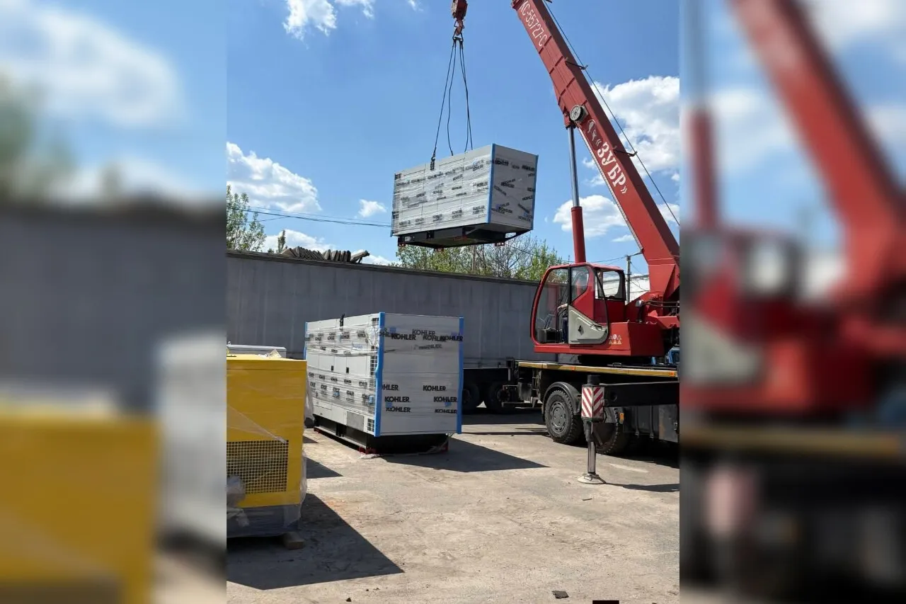 «Полтававодоканал» отримав генератори від Міністерства енергетики України