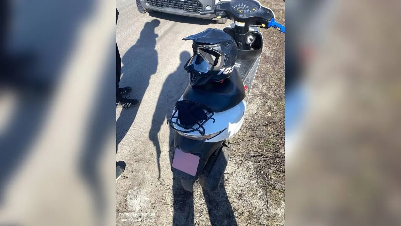 У Полтаві патрульні зупинили нетверезого водія без прав