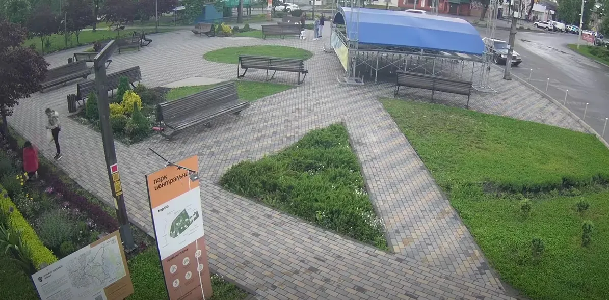 В Опішні вкрали саджанці з центрального парку