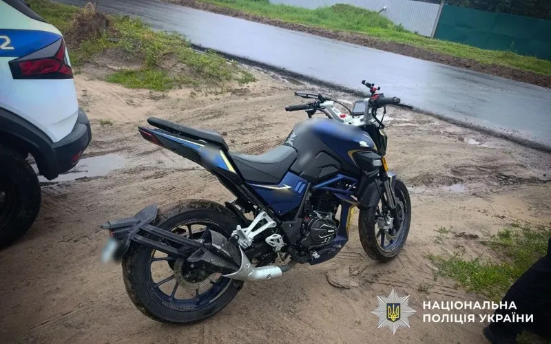 На Полтавщині сталися дві ДТП з неповнолітніми мотоциклістами