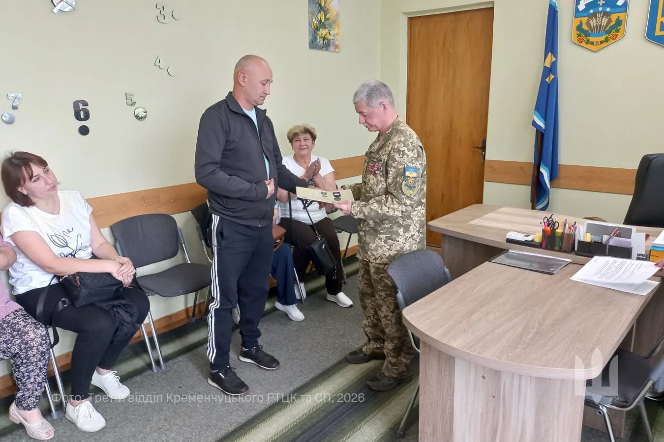 Ветерана з Семенівки нагородили медаллю