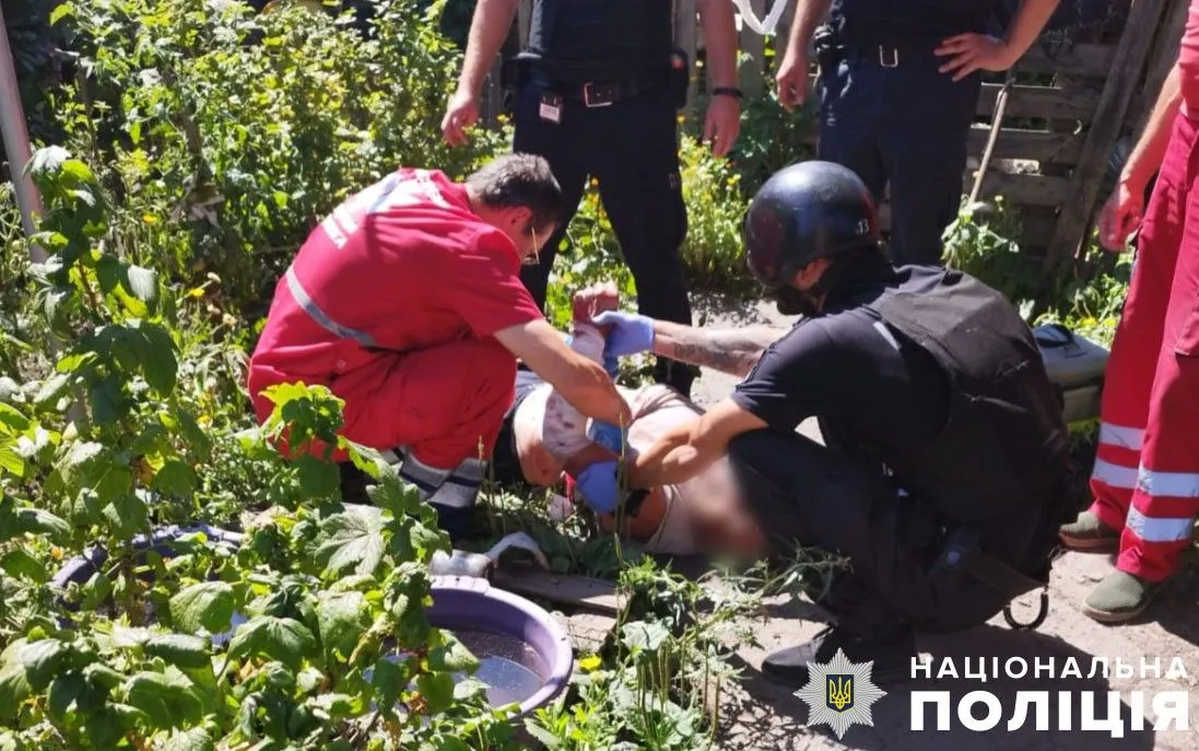 У Гадячі чоловік підірвав гранату