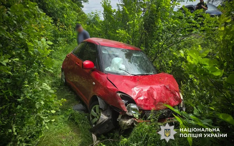 На Полтавщині розшукують водія, який поїхав із місця ДТП