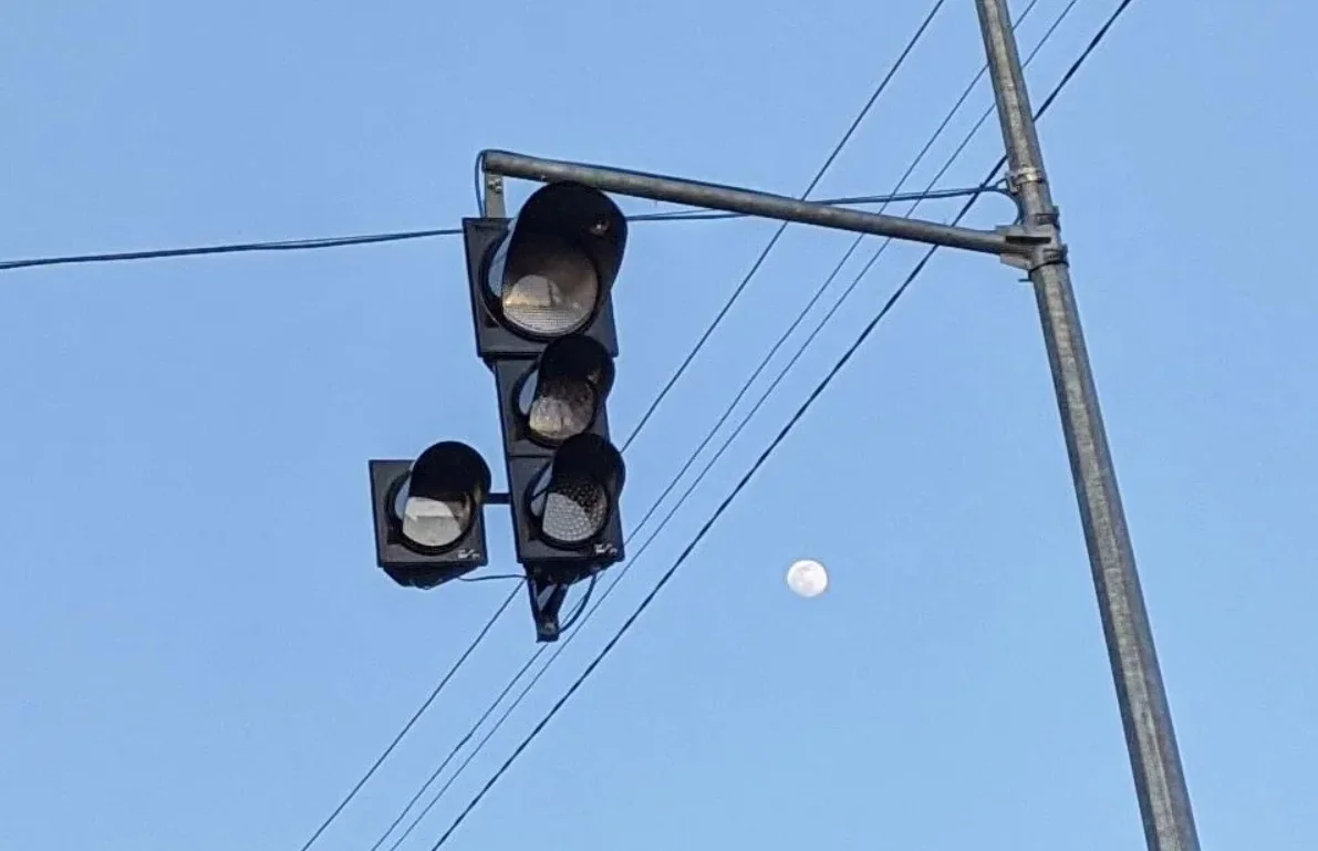 Через аварію в Полтаві не працюють світлофори на чотирьох перехрестях