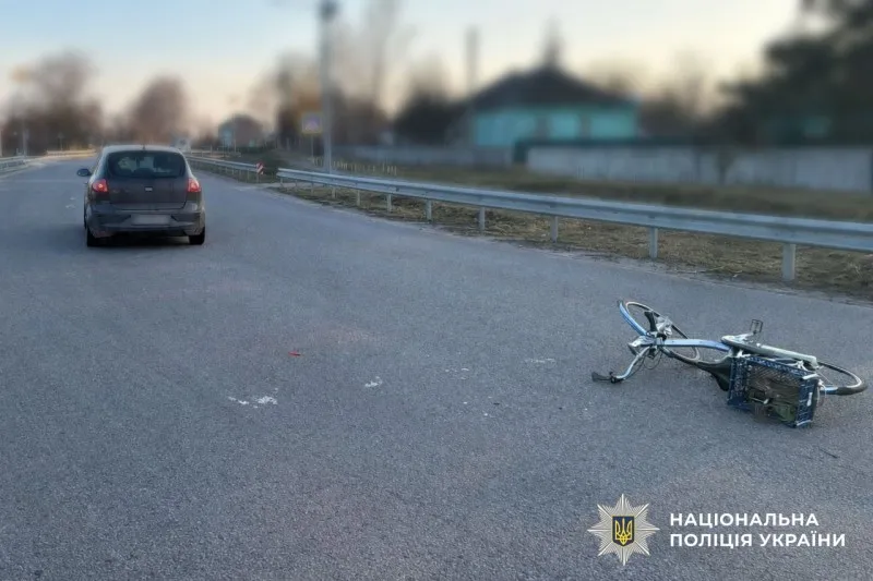 Внаслідок ДТП в Полтавській області госпіталізували чоловіка