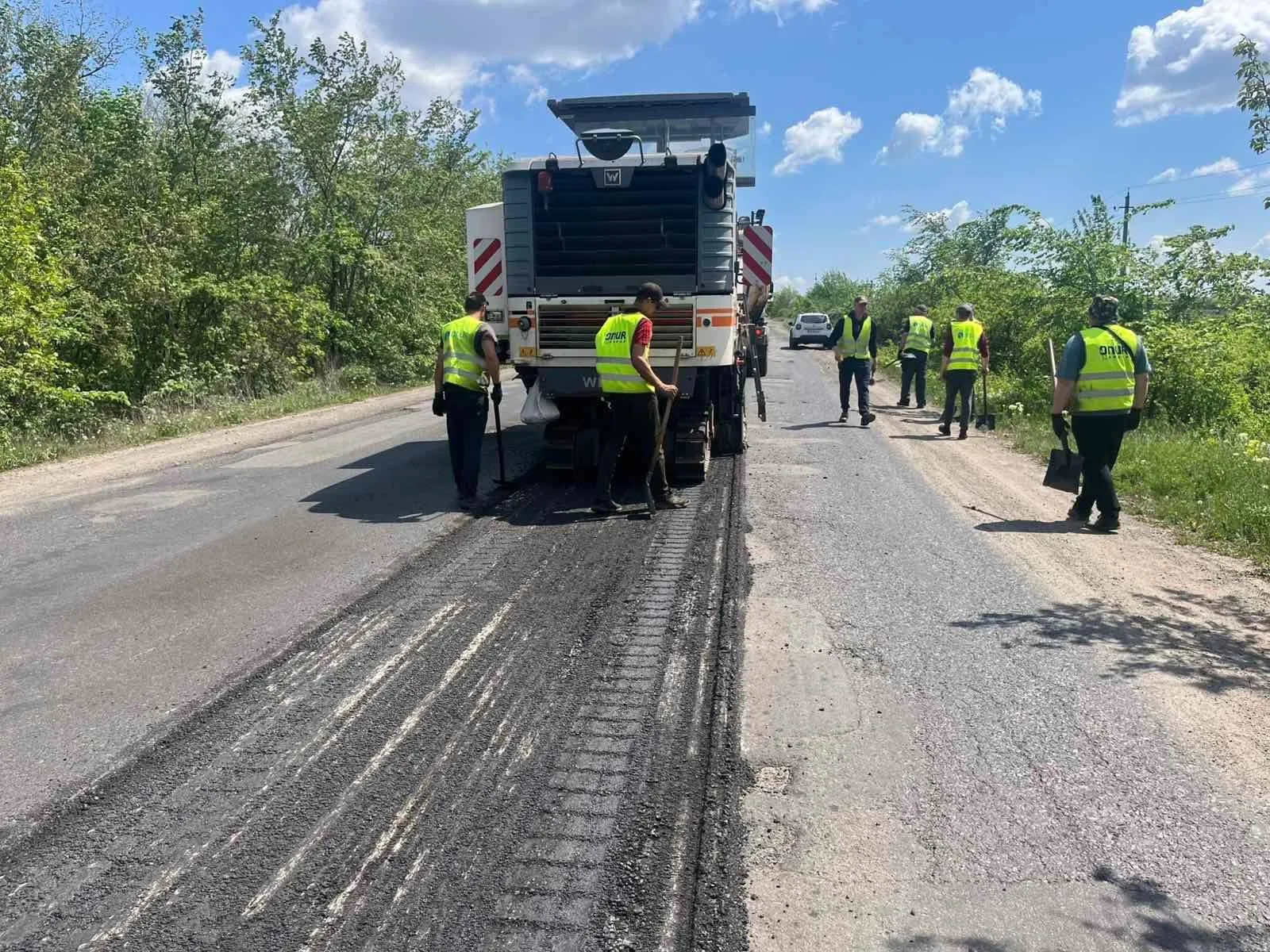 У Полтавській області розпочали ремонт дороги Полтава – Красноград