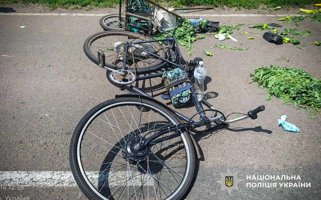 Неподалік Пирятина збили велосипедиста