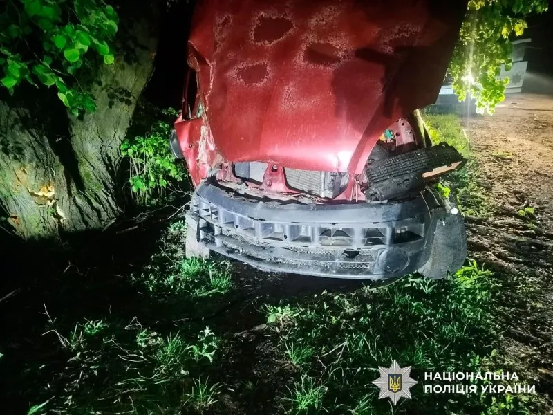 В аварії на Полтавщині поранений водій