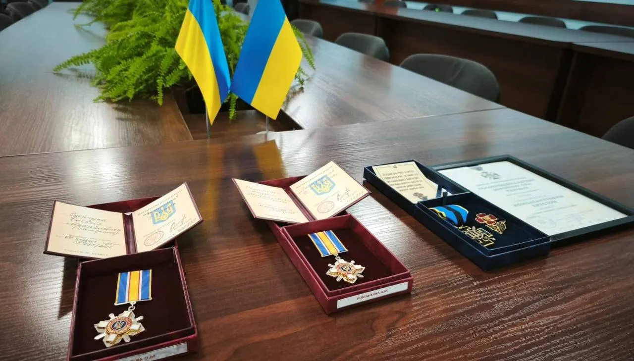 На Полтавщині родинам загиблих воїнів передали державні нагороди