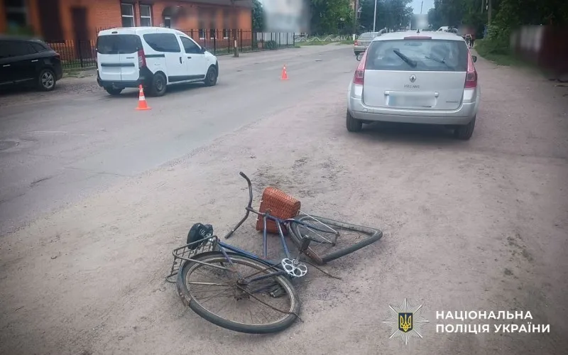 На Полтавщині збили двох велосипедистів