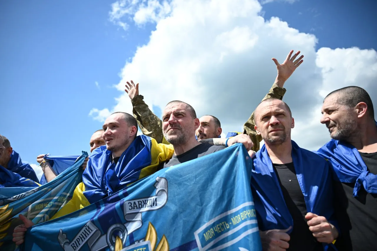 З російської неволі повернулися троє воїнів з Полтавщини