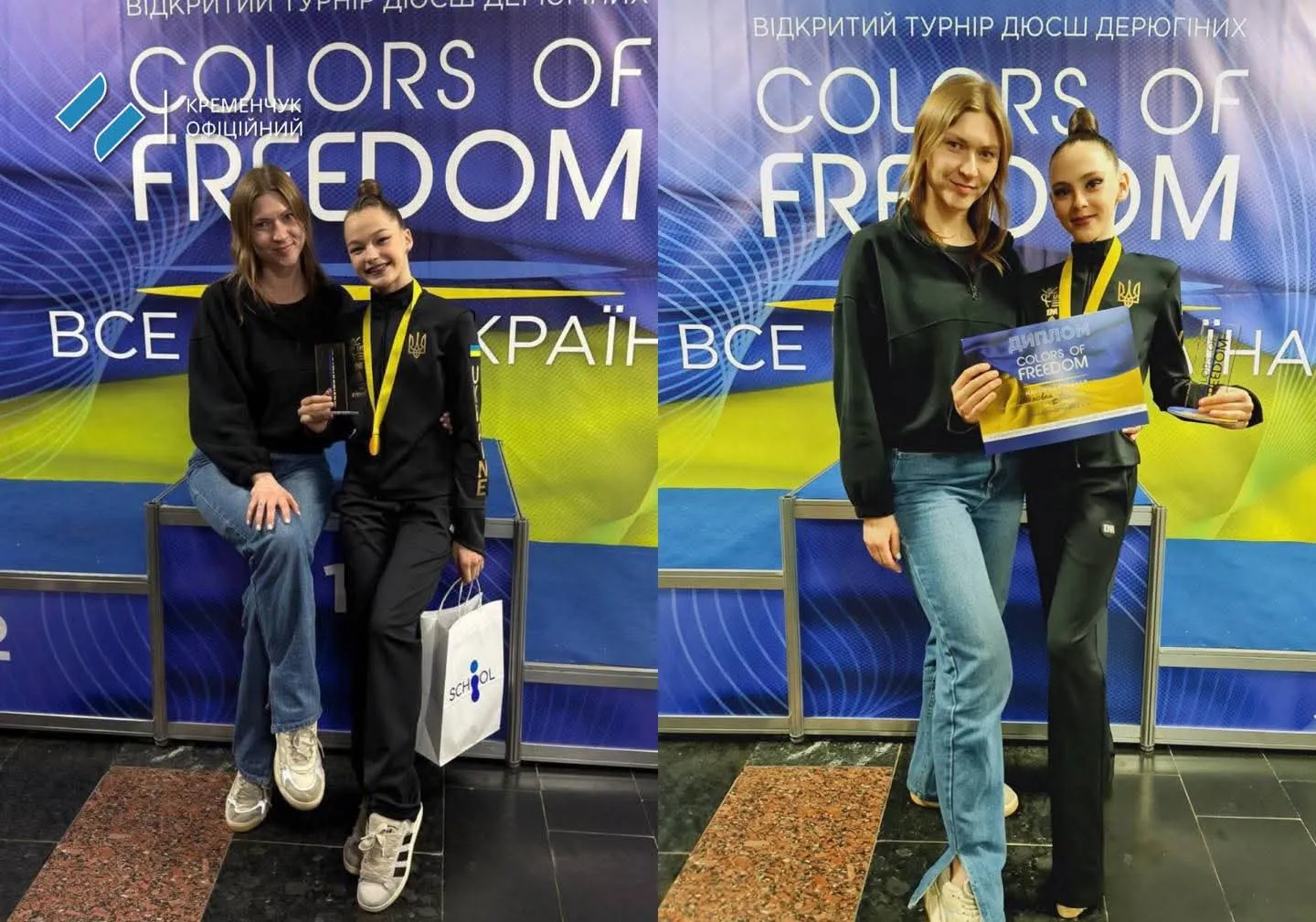 Гімнастки з Полтавщини стали призерками «COLORS OF FREEDOM – 2026»