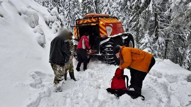 Жителя Полтавщини врятували в горах на кордоні з Румунією