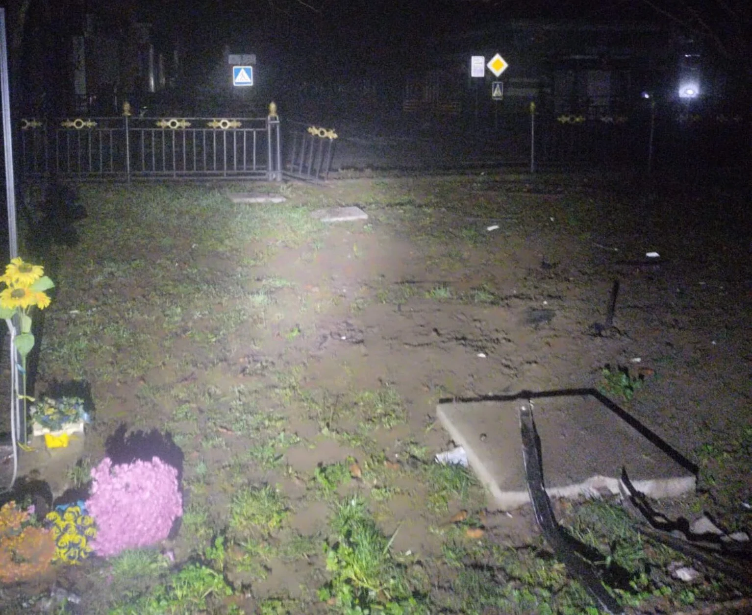 У Полтаві пошкодили Алею Героїв