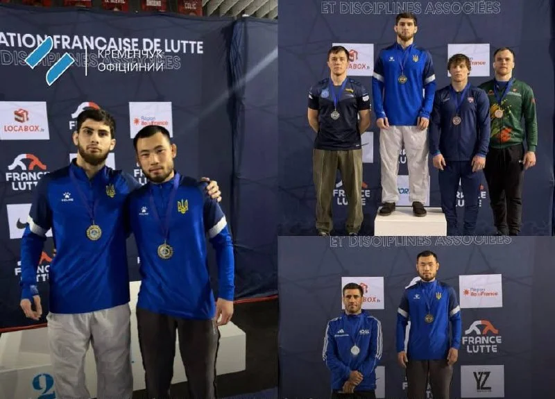 Кременчуцькі спортсмени перемогли на міжнародному турнірі з греко-римської боротьби у Франції