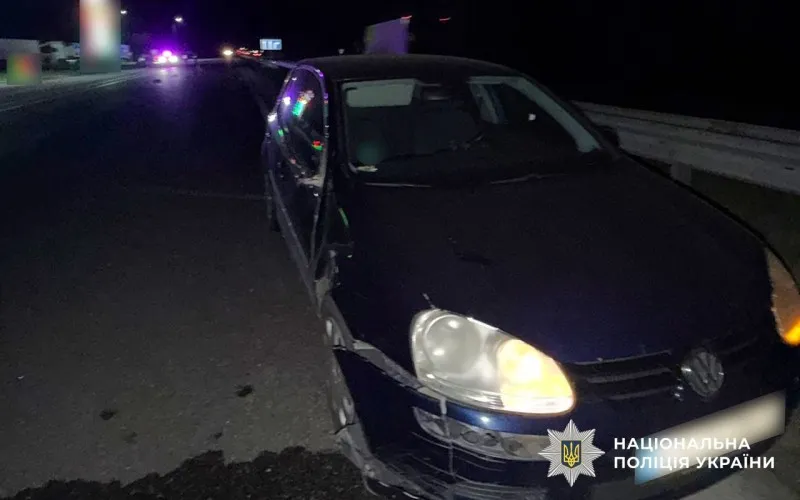 У Лубенській громаді в аварії поранений чоловік