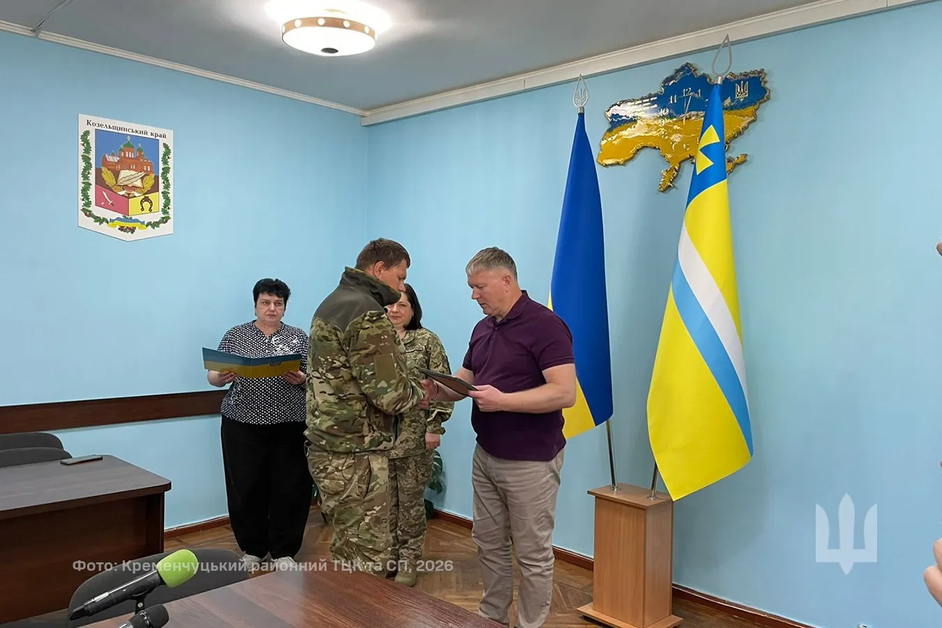Ветеранам з Полтавщини вручили військові нагороди