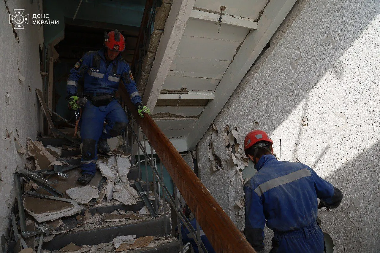 У Полтаві завершили аварійно-рятувальні роботи на місці ракетного удару