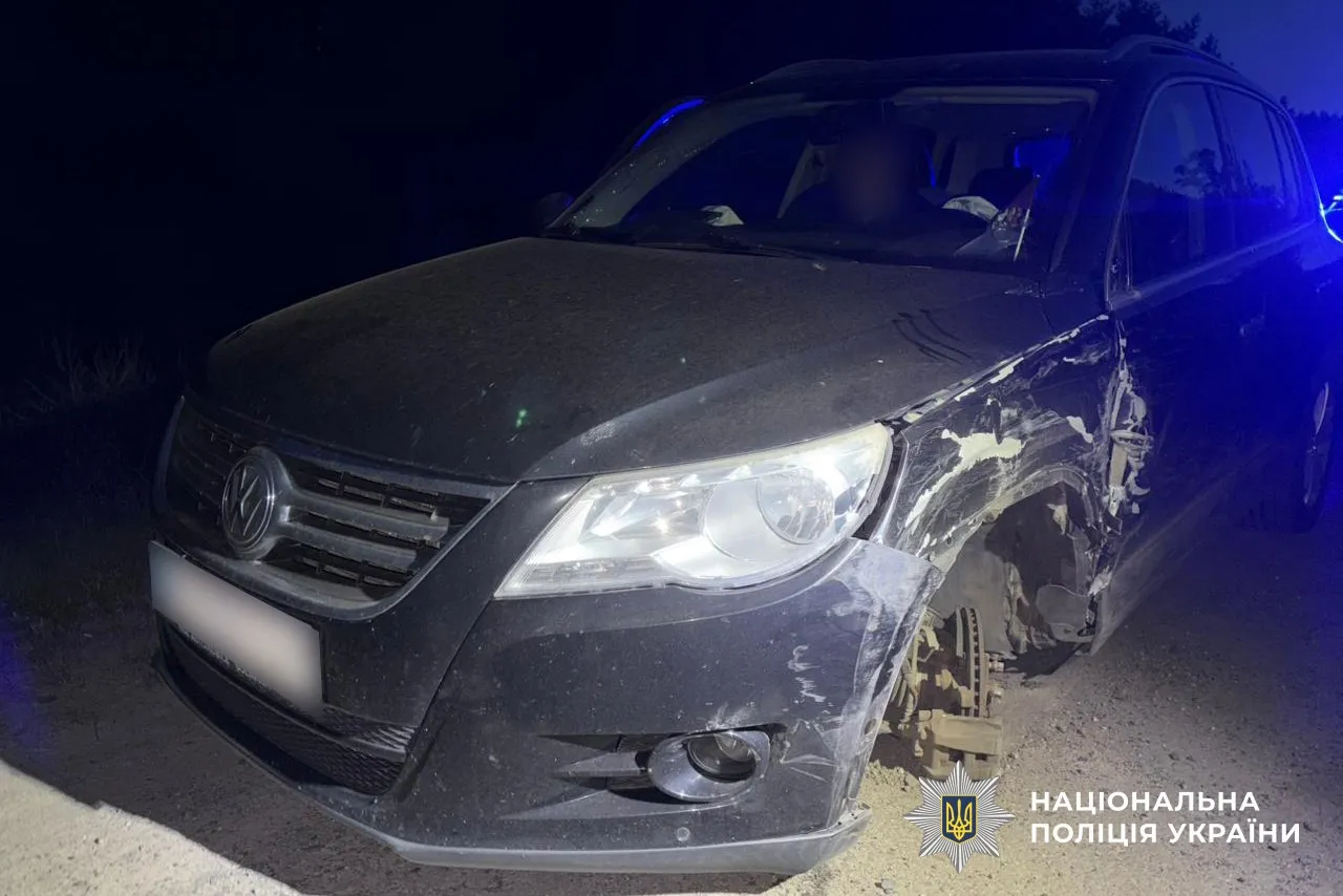 На Полтавщині у ДТП постраждав водій