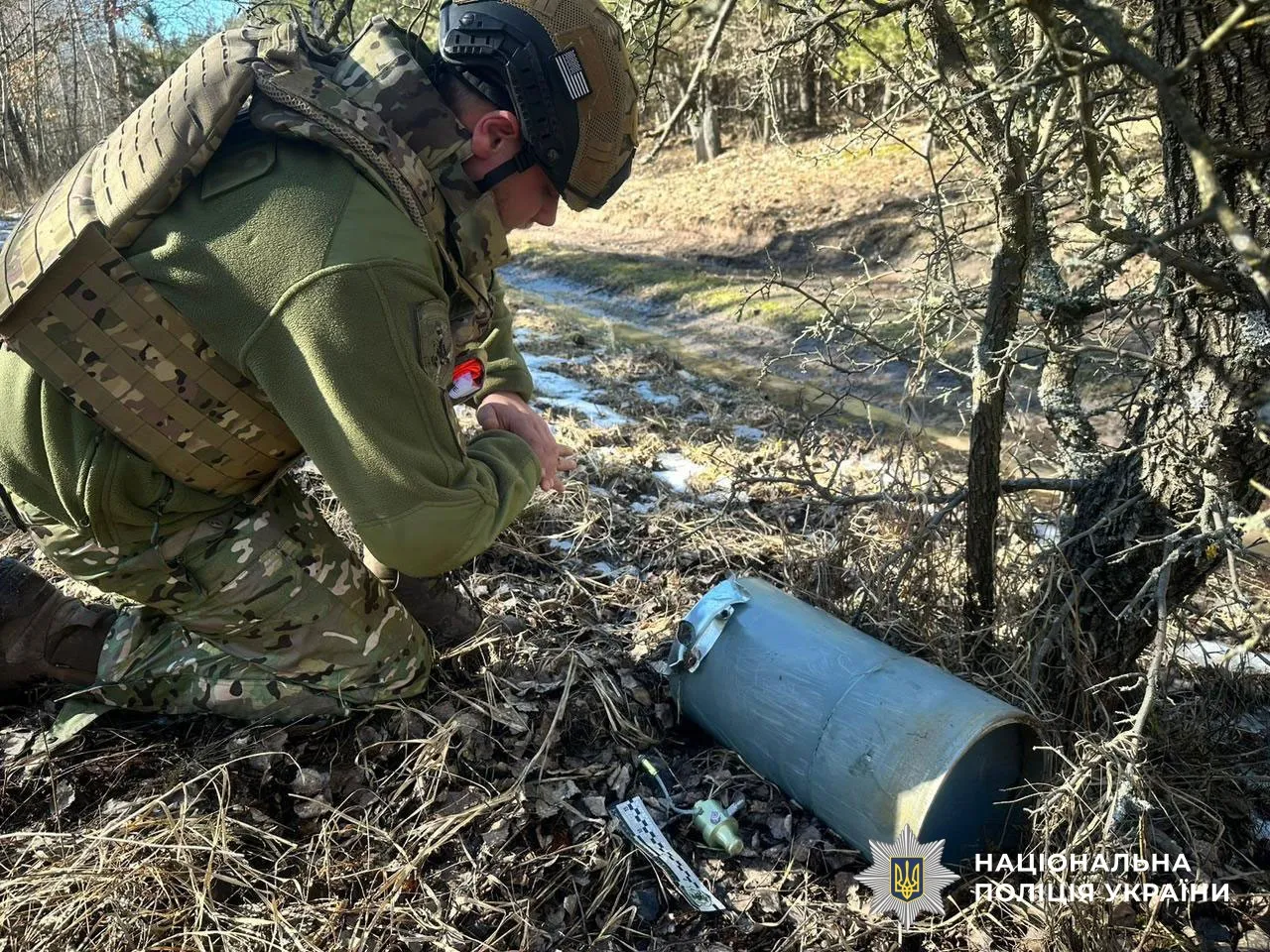 На Полтавщині знешкодили бойові частини ракети й ударних дронів