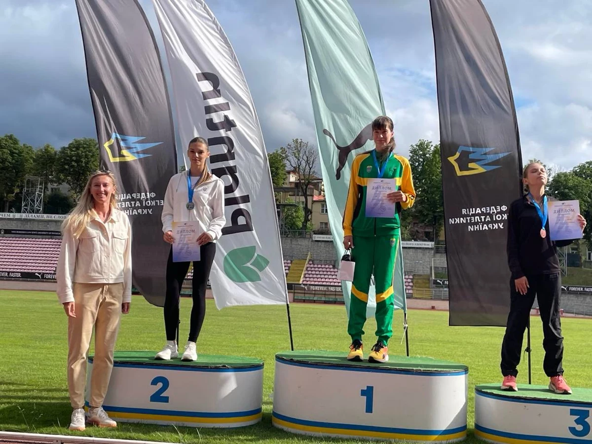 Легкоатлети з Полтавщини здобули шість медалей на чемпіонаті України