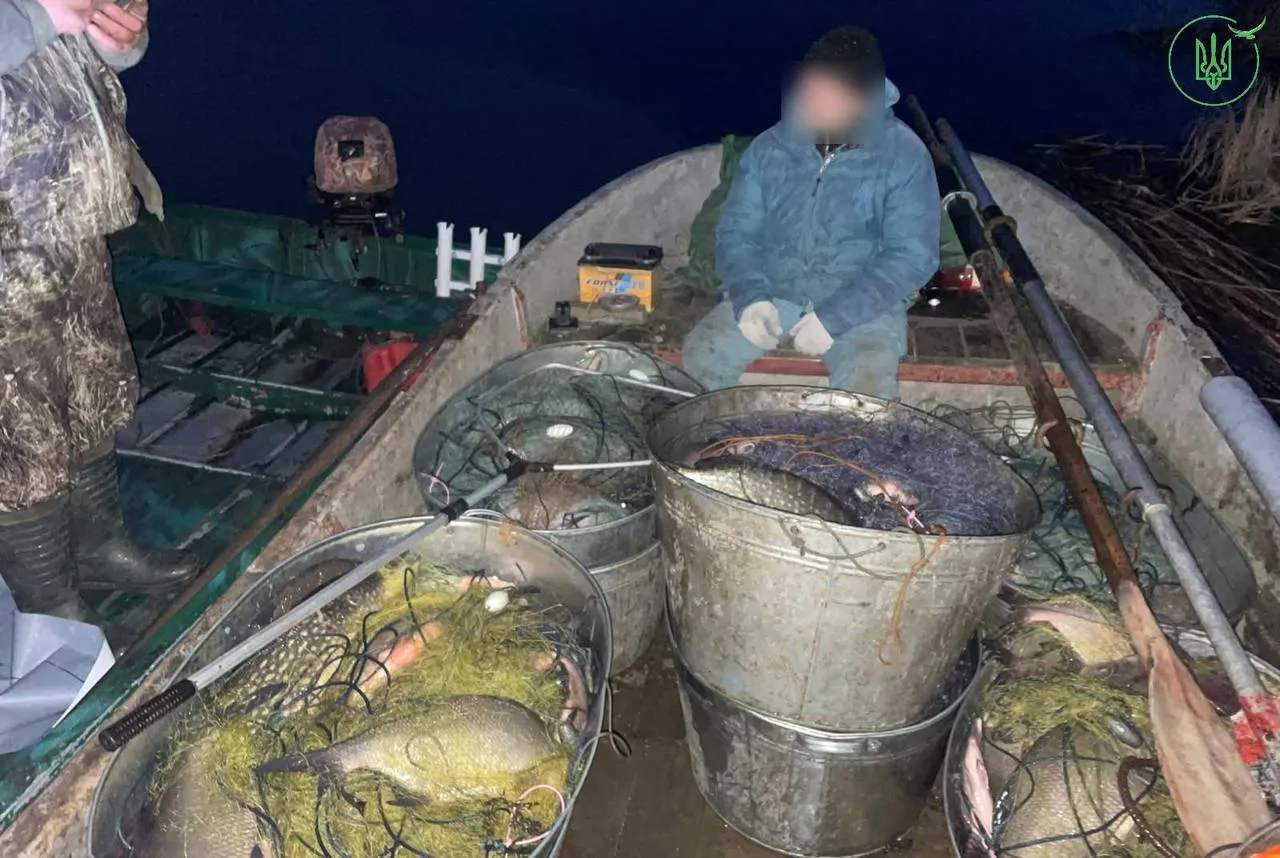 На Полтавщині викрили браконьєрів зі збитками понад 700 тисяч гривень