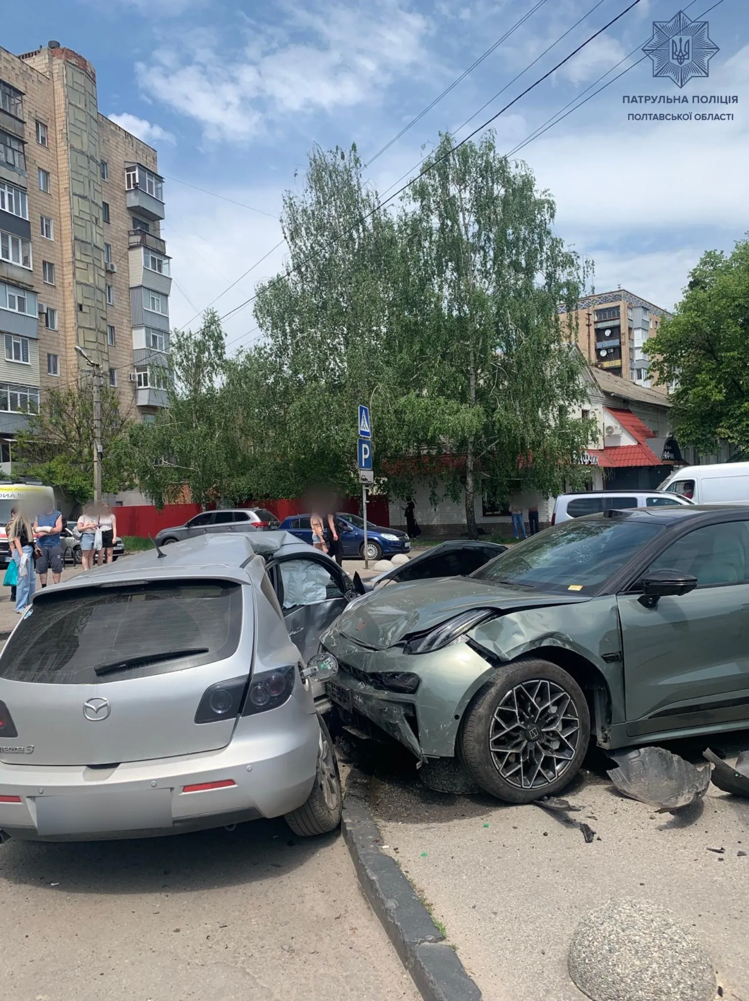 Автотроща біля «Конкорду» в Полтаві: поліціянти повідомили деталі