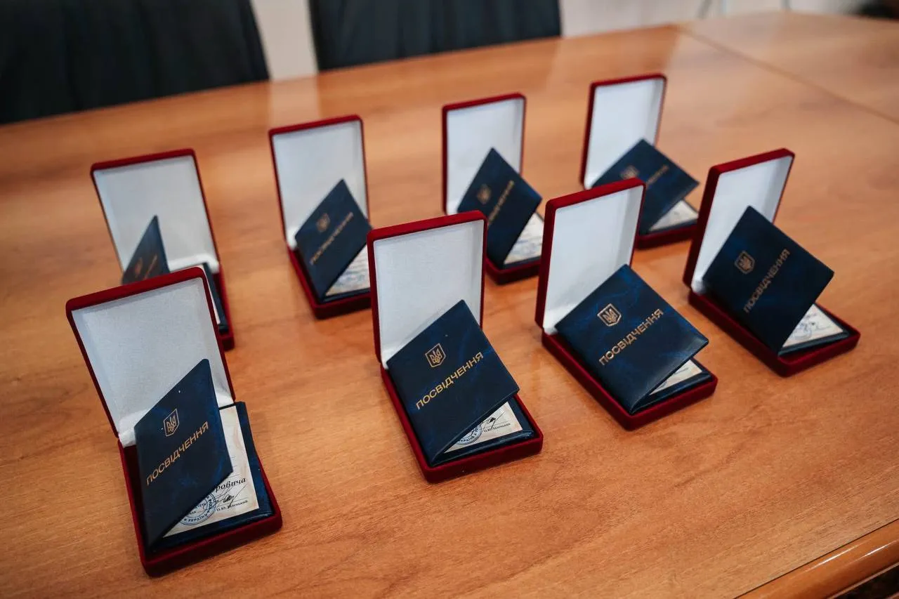 Добровольців Полтавщини відзначили нагородами обласної ради