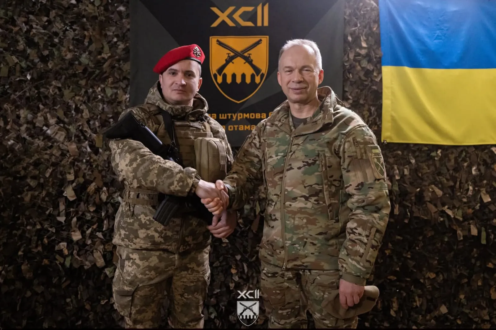 Військовий з Полтавщини отримав «Срібний хрест» від Сирського