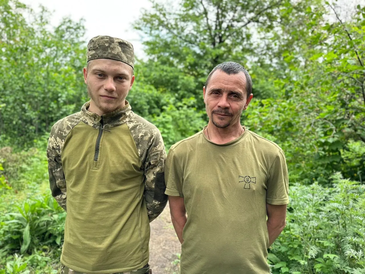 У Полтавській бригаді тероборони разом служать батько й син