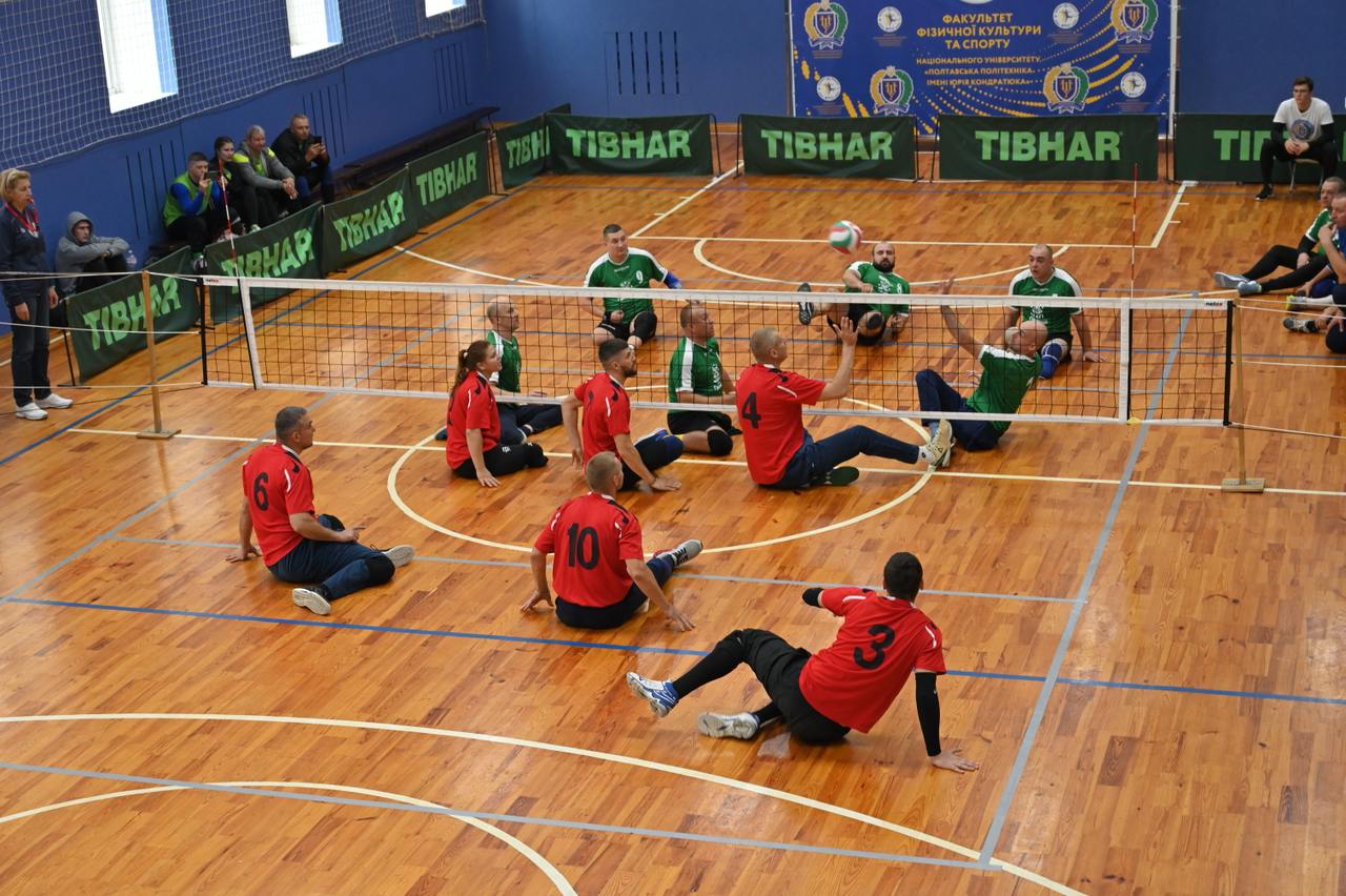 Вперше за 12 років Полтавська область прийняла чемпіонат України з волейболу сидячи