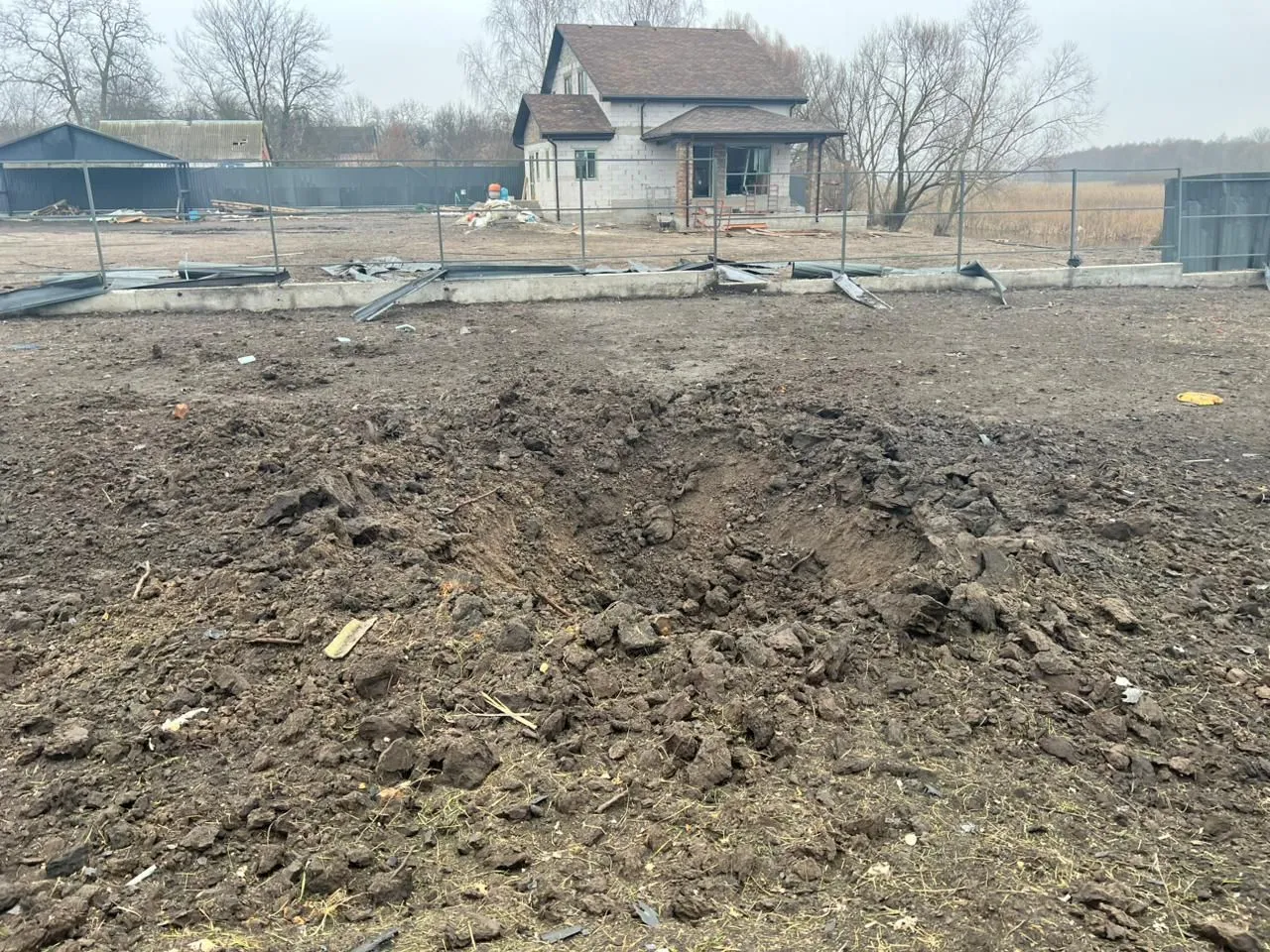 На Полтавщині російський дрон пошкодив будинки