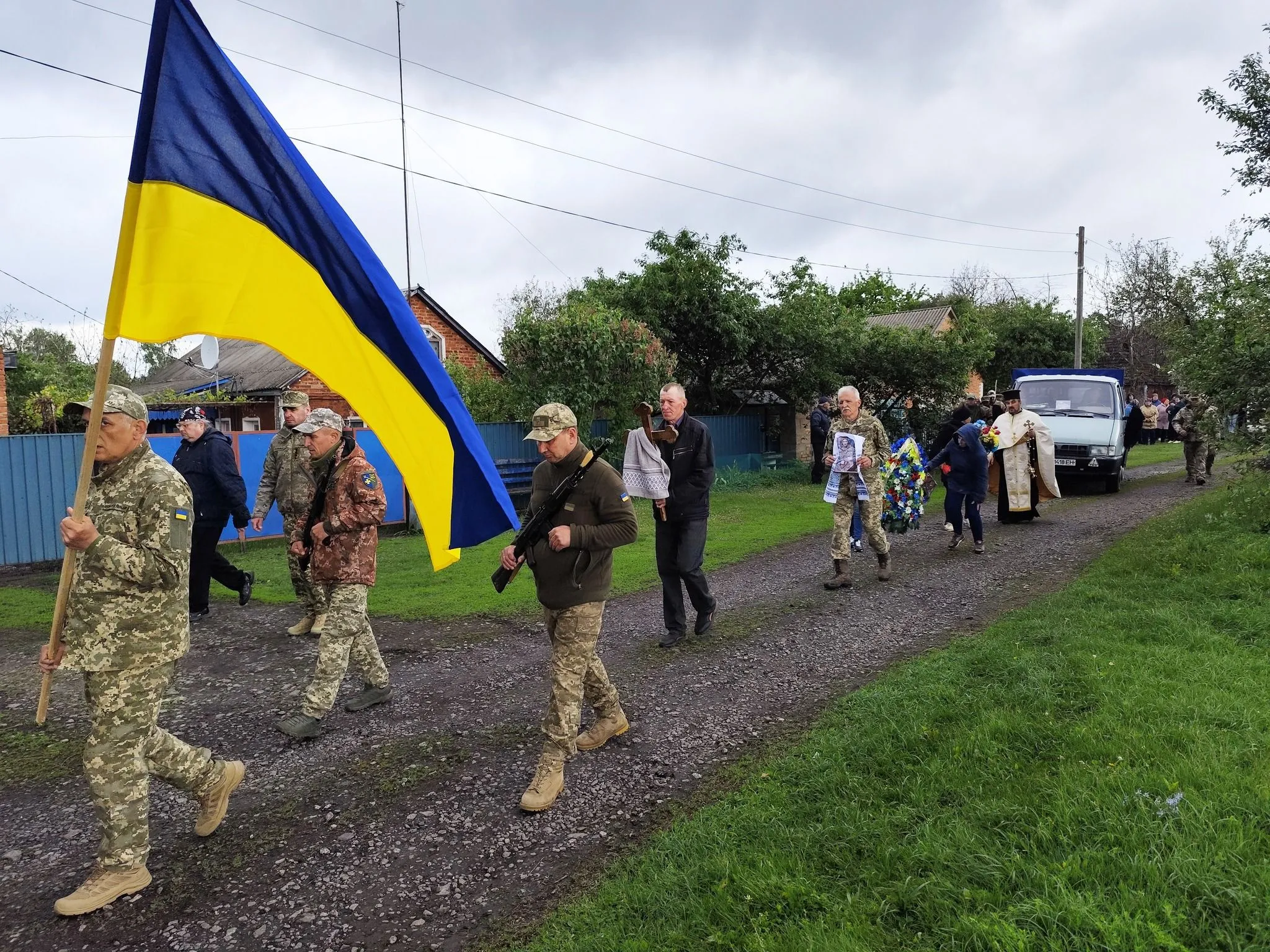 На Полтавщині попрощалися з полеглим захисником