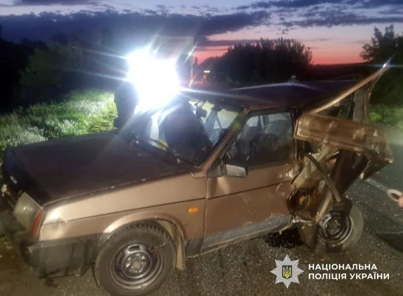 На Полтавщині зіткнулися автомобілі, є поранені