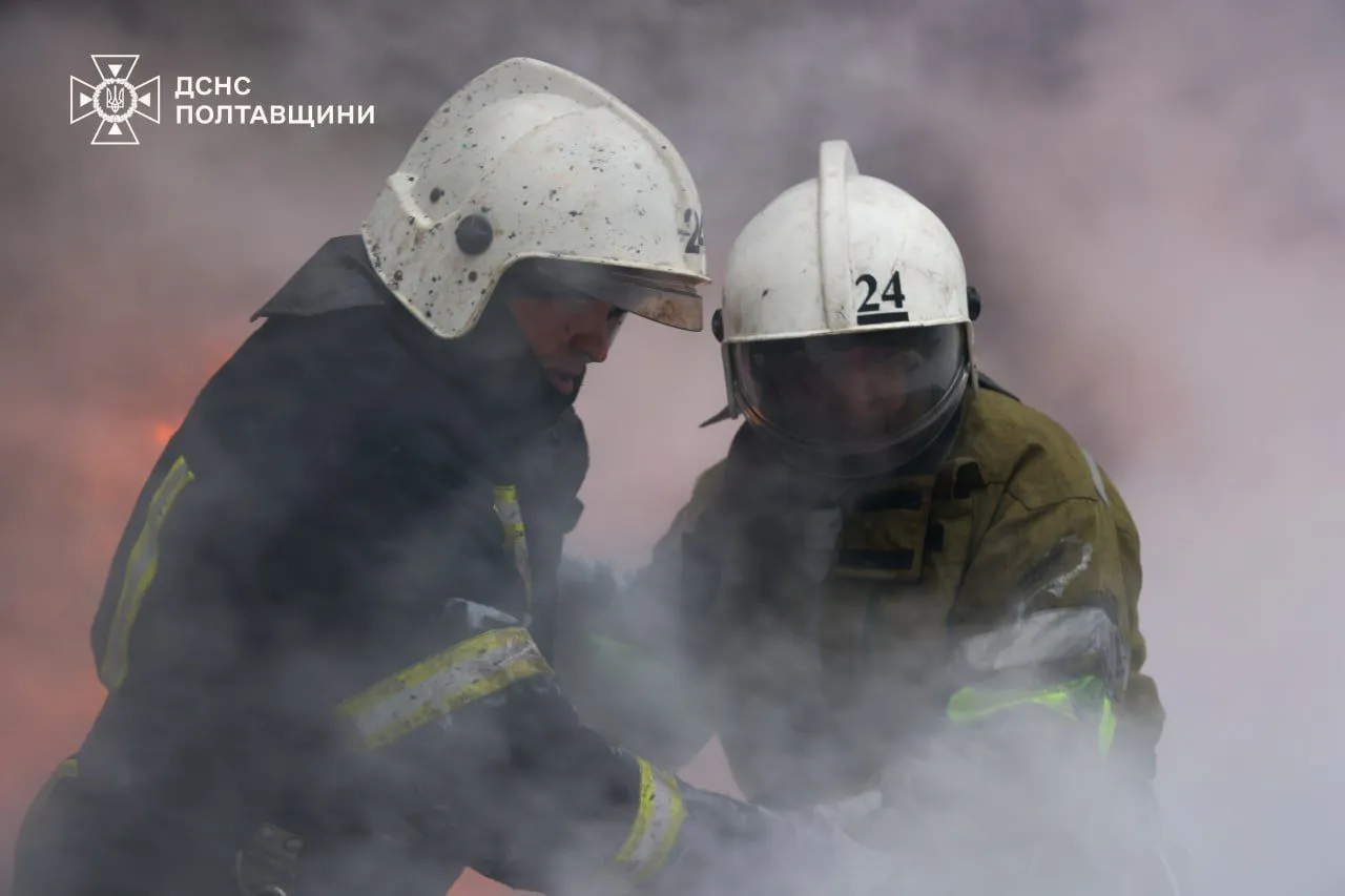 «Більшість засобів ураження збито ППО»: у Полтавській ОВА надали деталі нічного обстрілу